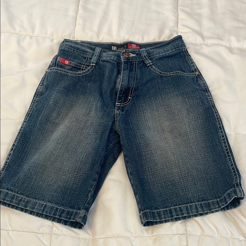 South Pole Dark Blue Jean Shorts size 10 nice